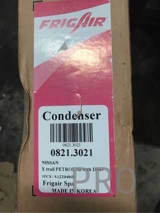 Radiador aire nissan x trail nuevo