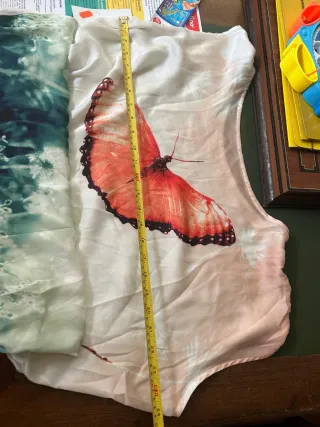 Vestito copricostume farfalla