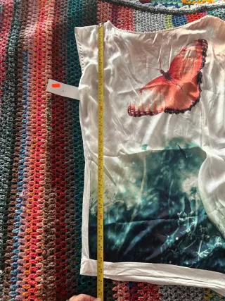 Vestito copricostume farfalla