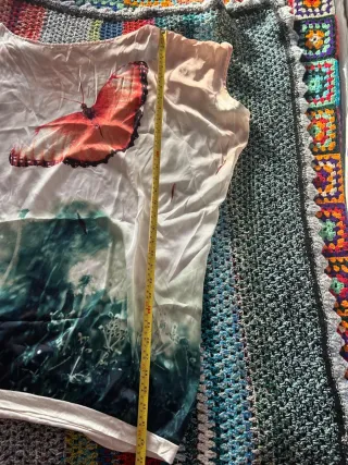 Vestito copricostume farfalla