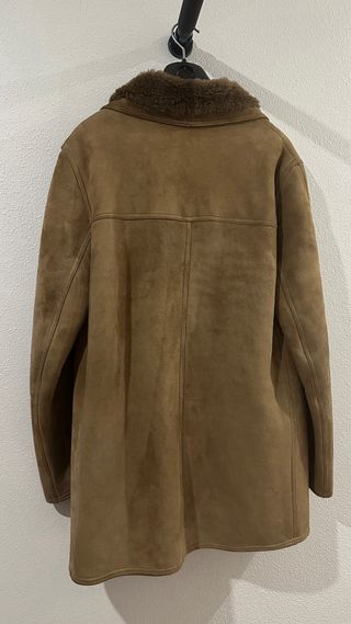 Chaqueta de piel forrada