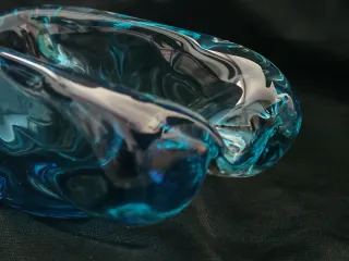 Cenicero Cristal Bohemia Checo Vintage 1KG