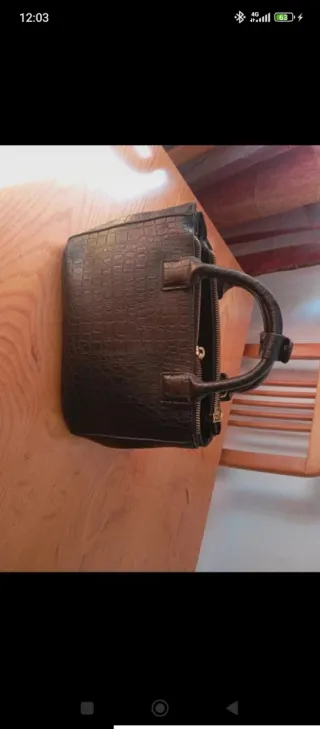 Bolso Mujer Zara Negro