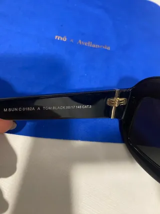 Gafas Mó x Avellaneda Negras