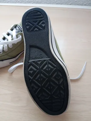 Zapatillas Converse Verdes y Blancas