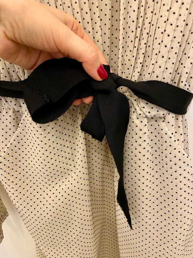 Vestido RETRO Miss Sixty lunares talla M