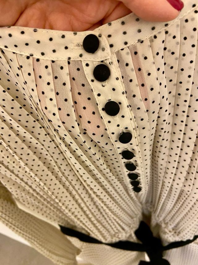 Vestido RETRO Miss Sixty lunares talla M