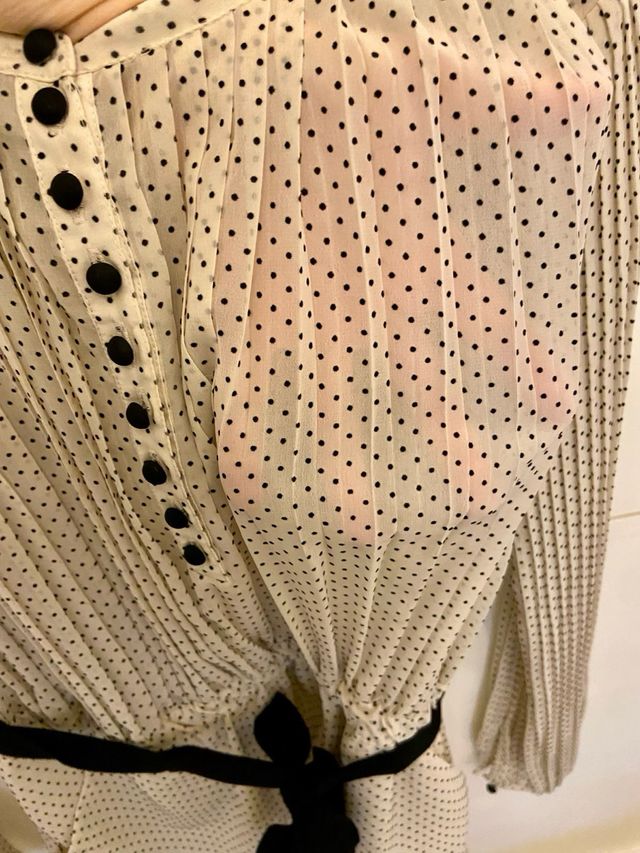 Vestido RETRO Miss Sixty lunares talla M