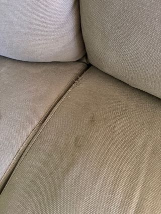 Sofá TIDAFORS IKEA 3 plazas marrón beige