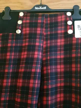 Pantalones de cuadros New Yorker talla XXL