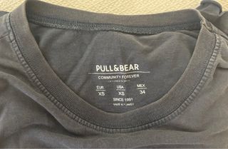 Camiseta Pull&Bear Verde Palmera