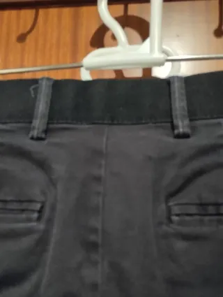 Pantalones Mango Grises