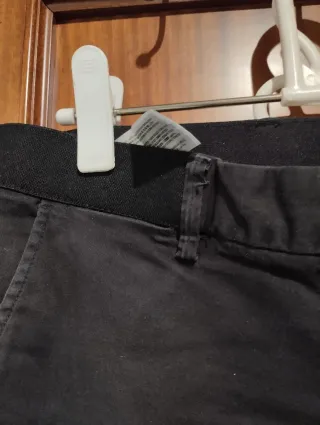 Pantalones Mango Grises