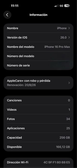 iPhone 16 Pro Max Dorado Como Nuevo