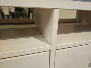 Mueble TV Ikea Hemnes Madera Blanca