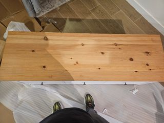 Mueble TV Ikea Hemnes Madera Blanca