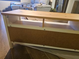 Mueble TV Ikea Hemnes Madera Blanca