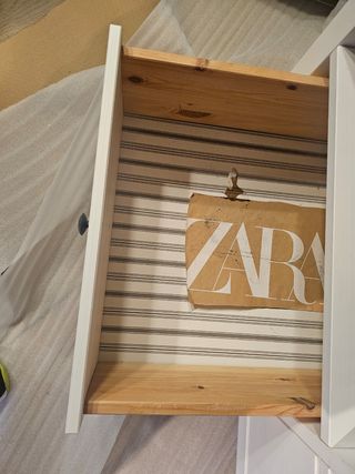 Mueble TV Ikea Hemnes Madera Blanca