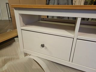 Mueble TV Ikea Hemnes Madera Blanca
