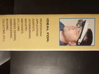 Lupa Frontal con Luz y Lentes