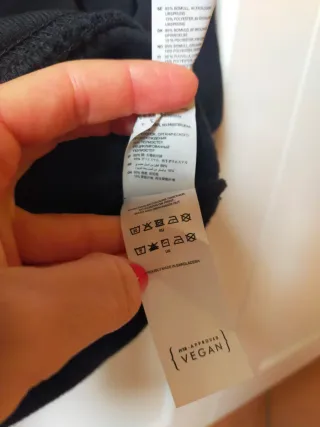 Felpa Muschio Selvaggio nera con logo