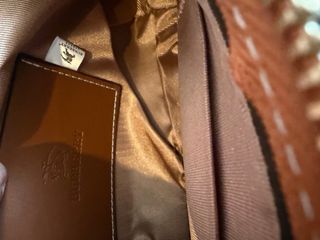 Bolso Burberry Cuadros Beige y Marrón