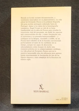 Libro La vida plural de Fernando Pessoa