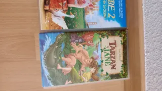 Lote 5 Películas Disney VHS