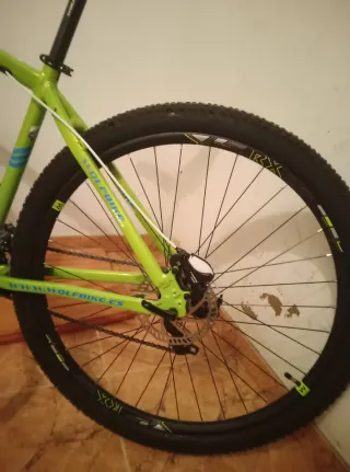Bicicleta Montaña Wolfbike Verde NUEVA