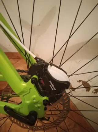 Bicicleta Montaña Wolfbike Verde NUEVA