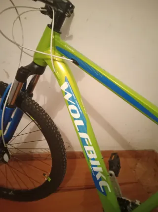 Bicicleta Montaña Wolfbike Verde NUEVA
