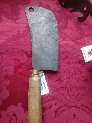 Cuchillo antiguo de carnicero