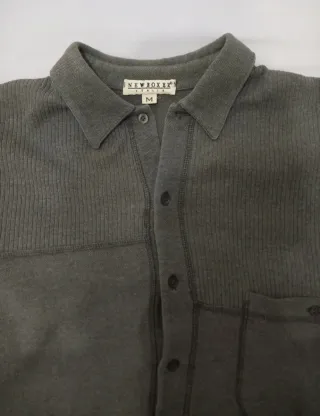 Maglia-camicia uomo New Boxser grigia taglia M