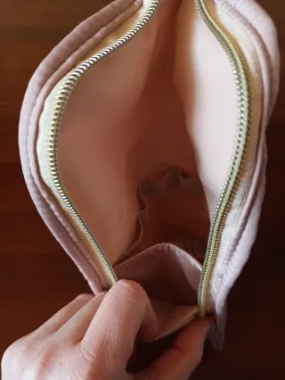 Astuccio porta pennelli Label Rose rosa