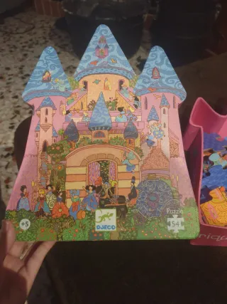 Puzzle Castillo Djeco 54 Piezas