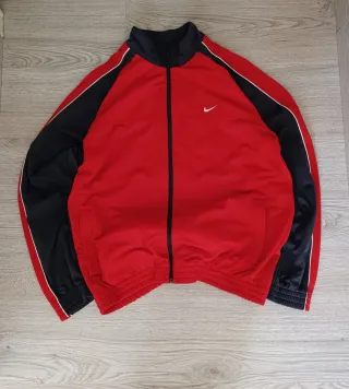 Chaqueta Nike Vintage 90s Roja y Negra