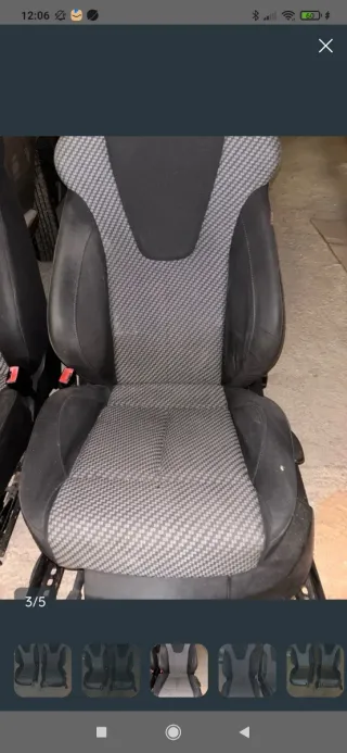 Asientos Seat León 2 Sport