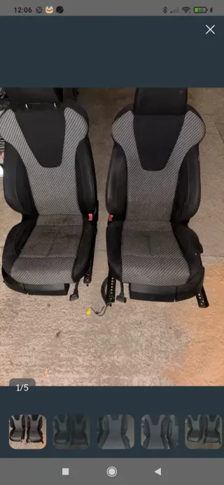 Asientos Seat León 2 Sport