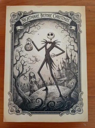 Poster Nightmare Before Christmas