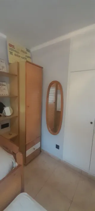 Dormitorio juvenil madera con 2 camas