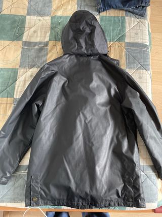 Cazadora de niño BTS Talla 16 Negra/Marrón