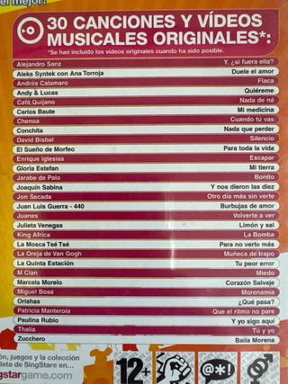SingStar Latino PlayStation 2
