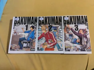 Bakuman Pack manga tomos 1, 2 y 3