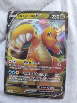 Carta Pokémon Dragonite V 230 PS