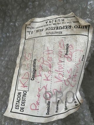 Paragolpes Opel Kadett E KD07 nuevo