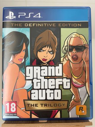 Pack GTA Trilogy + GTAV PS4
