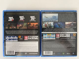 Pack GTA Trilogy + GTAV PS4