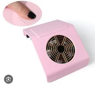 Aspirador de polvo para manicura. Reposabrazo.