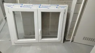 2 Ventanas PVC Blancas