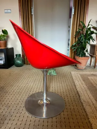 Silla Diseño Kartell Philippe Starck Roja